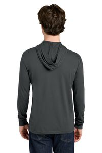 Next Level Apparel CVC Long Sleeve Hoodie NL6221 - Charcoal Back