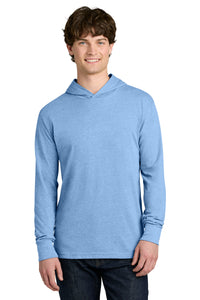 Next Level Apparel CVC Long Sleeve Hoodie NL6221 - Heather Columbia Blue