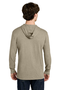 Next Level Apparel CVC Long Sleeve Hoodie NL6221 - Heather Tan Back