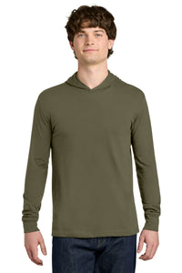 Next Level Apparel CVC Long Sleeve Hoodie NL6221 - Military Green