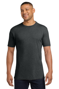 Next Level Apparel  Adult CVC Sueded Tee - Heather Metal