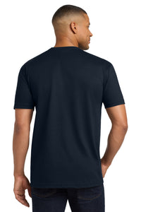 Next Level Apparel  Adult CVC Sueded Tee - Midnight Navy Back