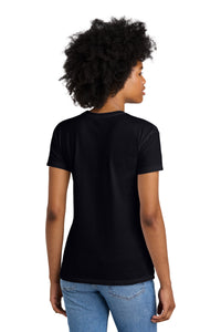 Next Level Apparel Women's CVC Relaxed Tee NL6600 - Black Back