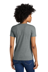 Next Level Apparel Women's CVC Relaxed Tee NL6600 - Dark Heather Gray Back
