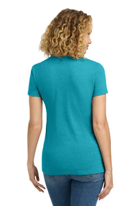 Next Level Apparel  Women's CVC Tee - Bondi Blue Back