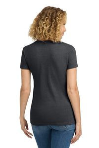 Next Level Apparel  Women's CVC Tee - Charcoal Back