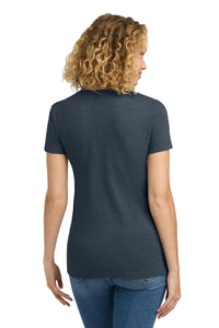 Next Level Apparel  Women's CVC Tee - Indigo Back