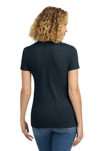 Next Level Apparel  Women's CVC Tee - Midnight Navy Back