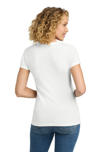 Next Level Apparel  Women's CVC Tee - White Back