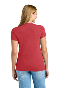 Next Level Apparel  Women's Tri-Blend Tee - Vintage Red Back