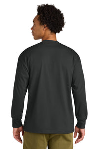 Next Level Apparel Heavyweight Long Sleeve Tee NL7211 - Graphite Black Back