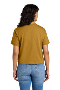 Next Level Apparel Women's Heavyweight Boxy Tee NL7610 - Antique Gold Back