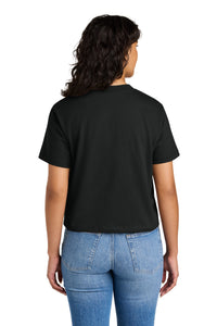 Next Level Apparel Women's Heavyweight Boxy Tee NL7610 - Black Back