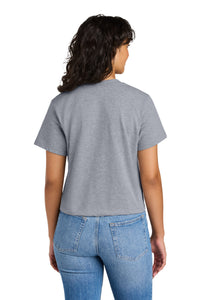 Next Level Apparel Women's Heavyweight Boxy Tee NL7610 - Heather Gray Back