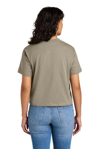 Next Level Apparel Women's Heavyweight Boxy Tee NL7610 - Tan Back