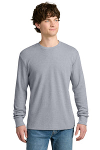 Next Level Apparel Ideal Thermal Long Sleeve Tee NL8211 - Heather Gray