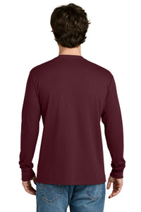 Next Level Apparel Ideal Thermal Long Sleeve Tee NL8211 - Maroon Back
