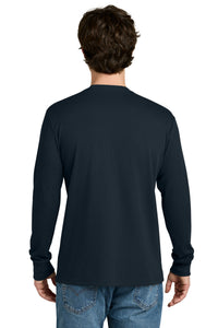 Next Level Apparel Ideal Thermal Long Sleeve Tee NL8211 - Midnight Navy Back
