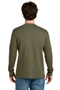 Next Level Apparel Ideal Thermal Long Sleeve Tee NL8211 - Military Green Back