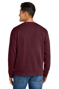 Next Level Apparel Santa Barbara Pocket Sweatshirt NL9001 - Maroon Back
