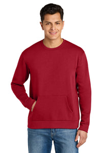 Next Level Apparel Santa Barbara Pocket Sweatshirt NL9001 - Red