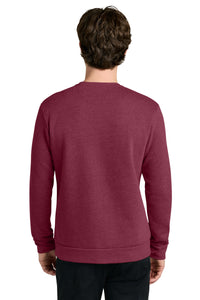 Next Level Apparel Adult Malibu Crewneck Sweatshirt NL9002 - Heather Cardinal Back