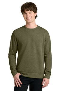 Next Level Apparel Adult Malibu Crewneck Sweatshirt NL9002 - Heather Military Green