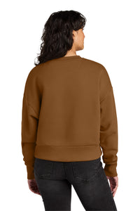 Next Level Apparel Women's Heavyweight Sweatshirt NL9087 - Clay Back