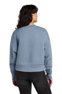 Next Level Apparel Women's Heavyweight Sweatshirt NL9087 - Stonewash Denim Back