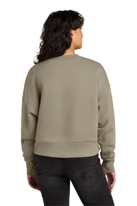 Next Level Apparel Women's Heavyweight Sweatshirt NL9087 - Tan Back