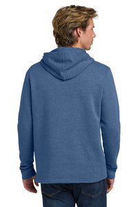 Next Level Apparel  Adult Malibu Pullover Hoodie - Heather Bay Blue Back