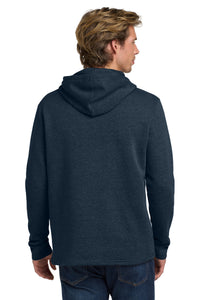Next Level Apparel  Adult Malibu Pullover Hoodie - Heather Midnight Navy Back
