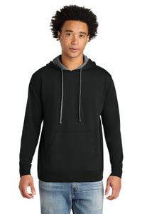 Next Level Apparel Laguna Hoodie NL9301 - Black/ Heather Gray