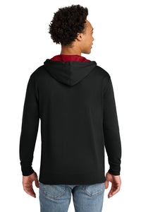 Next Level Apparel Laguna Hoodie NL9301 - Black/ Red Back