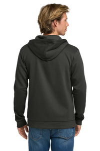 Next Level Apparel Adult Santa Barbara Zip Hoodie - Heavy Metal Back