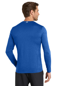 OGIO Long Sleeve Pulse Crew - Electric Blue Back