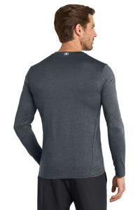 OGIO Long Sleeve Pulse Crew - Gear Grey Back