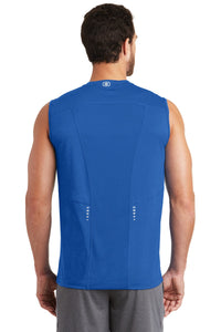 DISCONTINUED OGIO Sleeveless Pulse Crew - Electric Blue Back