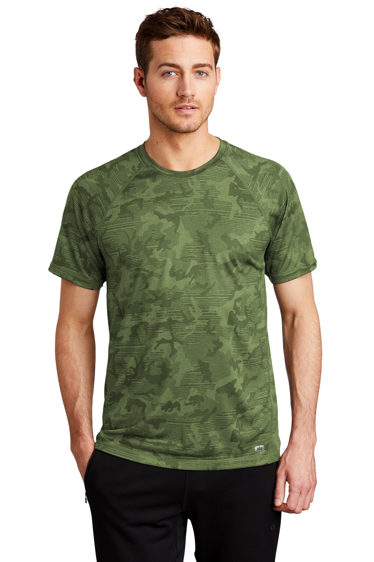 DISCONTINUED OGIO  Pulse Phantom Tee OE323 - Grit Green Camo