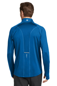 OGIO Nexus 1/4-Zip Pullover - Electric Blue Back