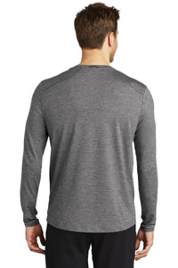 DISCONTINUED OGIO  Force Long Sleeve Tee OE340 - Gear Grey Heather Back