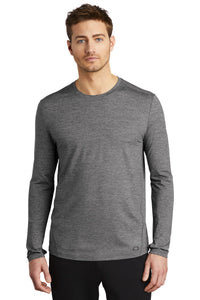 DISCONTINUED OGIO  Force Long Sleeve Tee OE340 - Gear Grey Heather