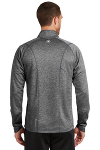 DISCONTINUED OGIO Pursuit 1/4-Zip - Diesel Grey Back