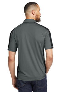 DISCONTINUED OGIO - Trax Polo - Petrol Grey/ Blacktop/ Shock Green Back