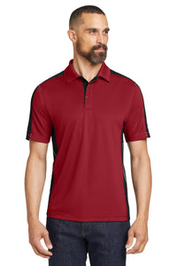 DISCONTINUED OGIO - Trax Polo - Signal Red/ Blacktop/ Silver Grey