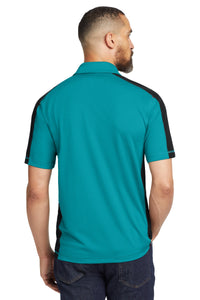 DISCONTINUED OGIO - Trax Polo - Voltage Blue/ Blacktop/ Silver Grey Back