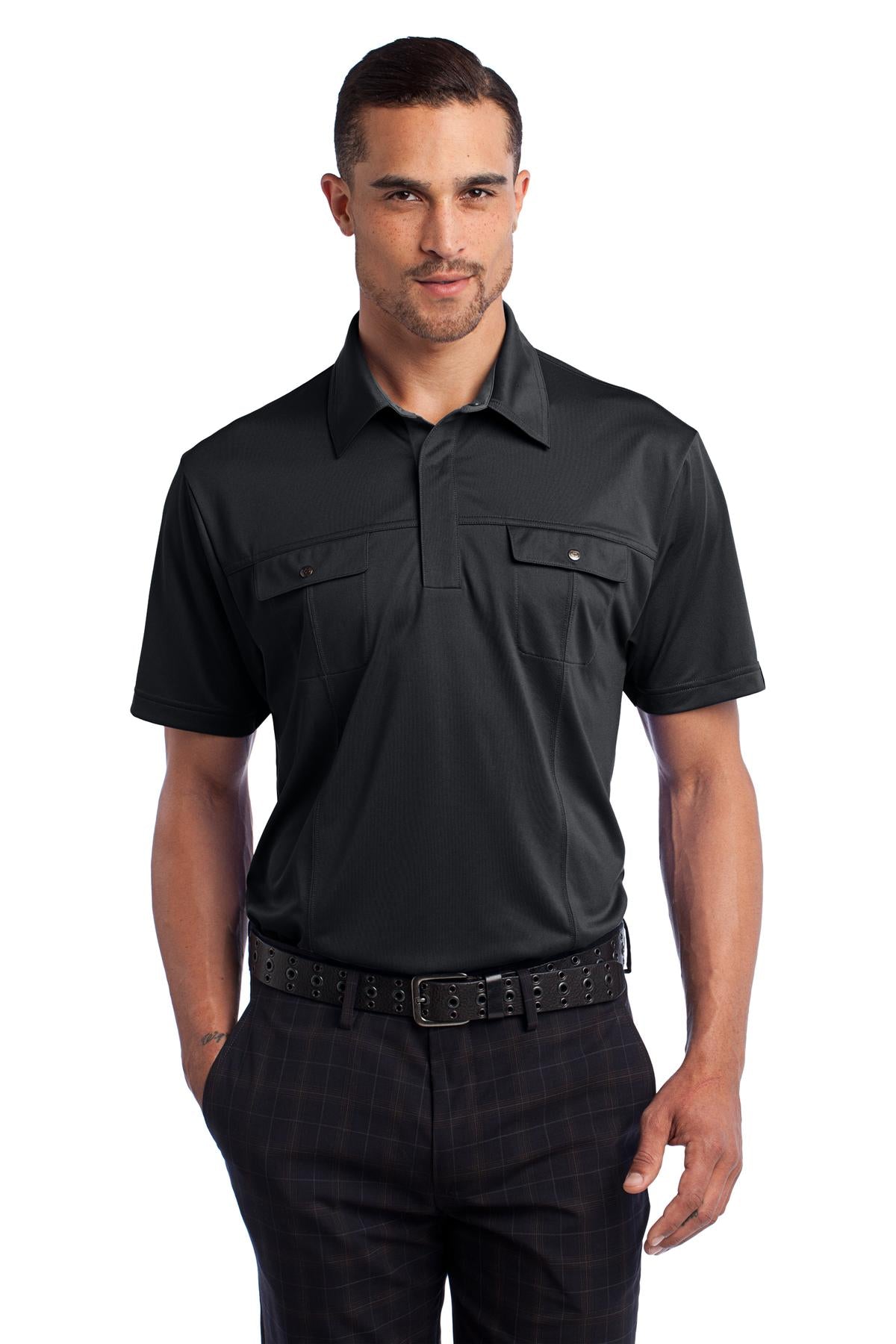 DISCONTINUED OGIO Axle Polo - Blacktop