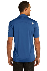 DISCONTINUED OGIO Leveler Polo - Blue Steel Back