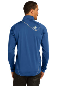DISCONTINUED OGIO Leveler 1/4-Zip - Blue Steel Back