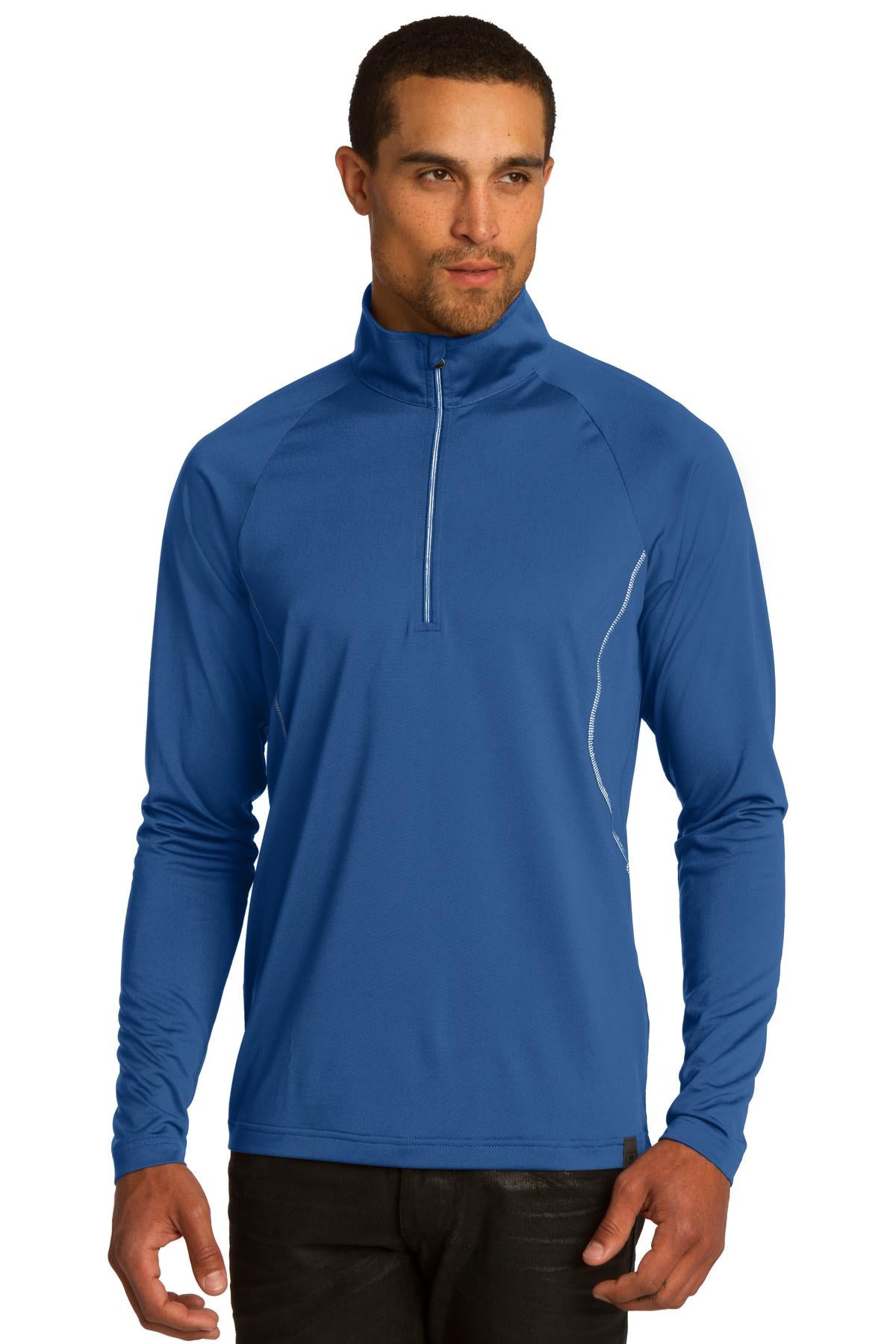 DISCONTINUED OGIO Leveler 1/4-Zip - Blue Steel